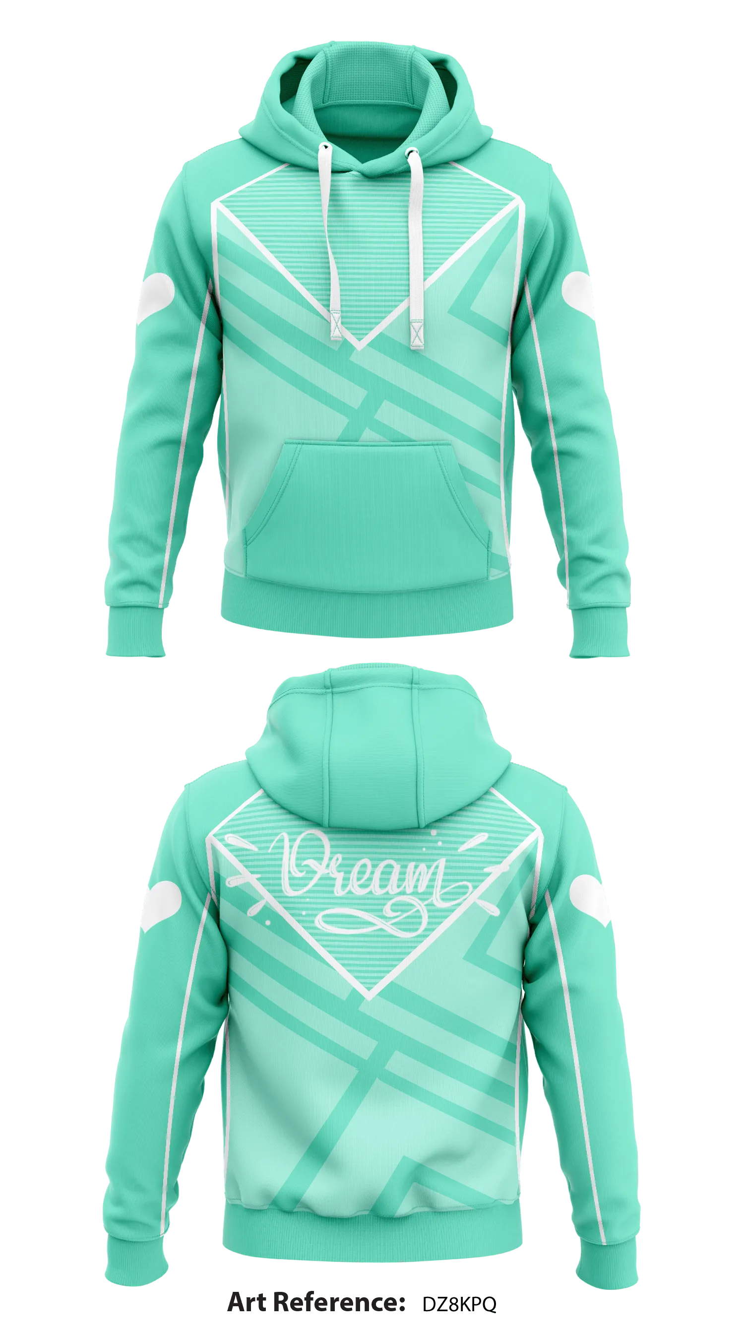Dream 1  Core Men's Hooded Performance Sweatshirt - dZ8kPQ