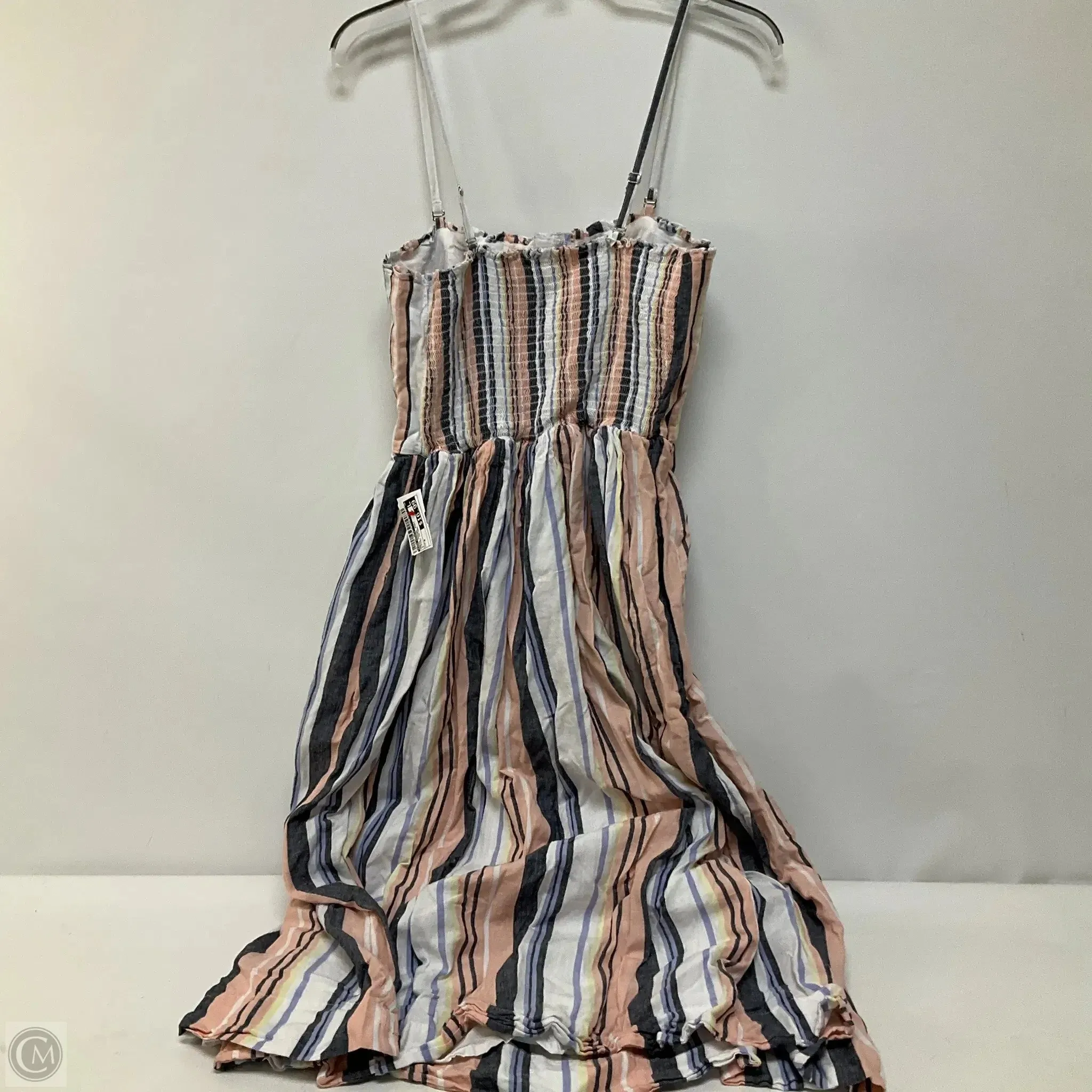Dress Casual Midi By Free People In Striped Pattern, Size: M