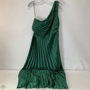 Dress Party Midi By Abercrombie And Fitch In Green, Size: Lp