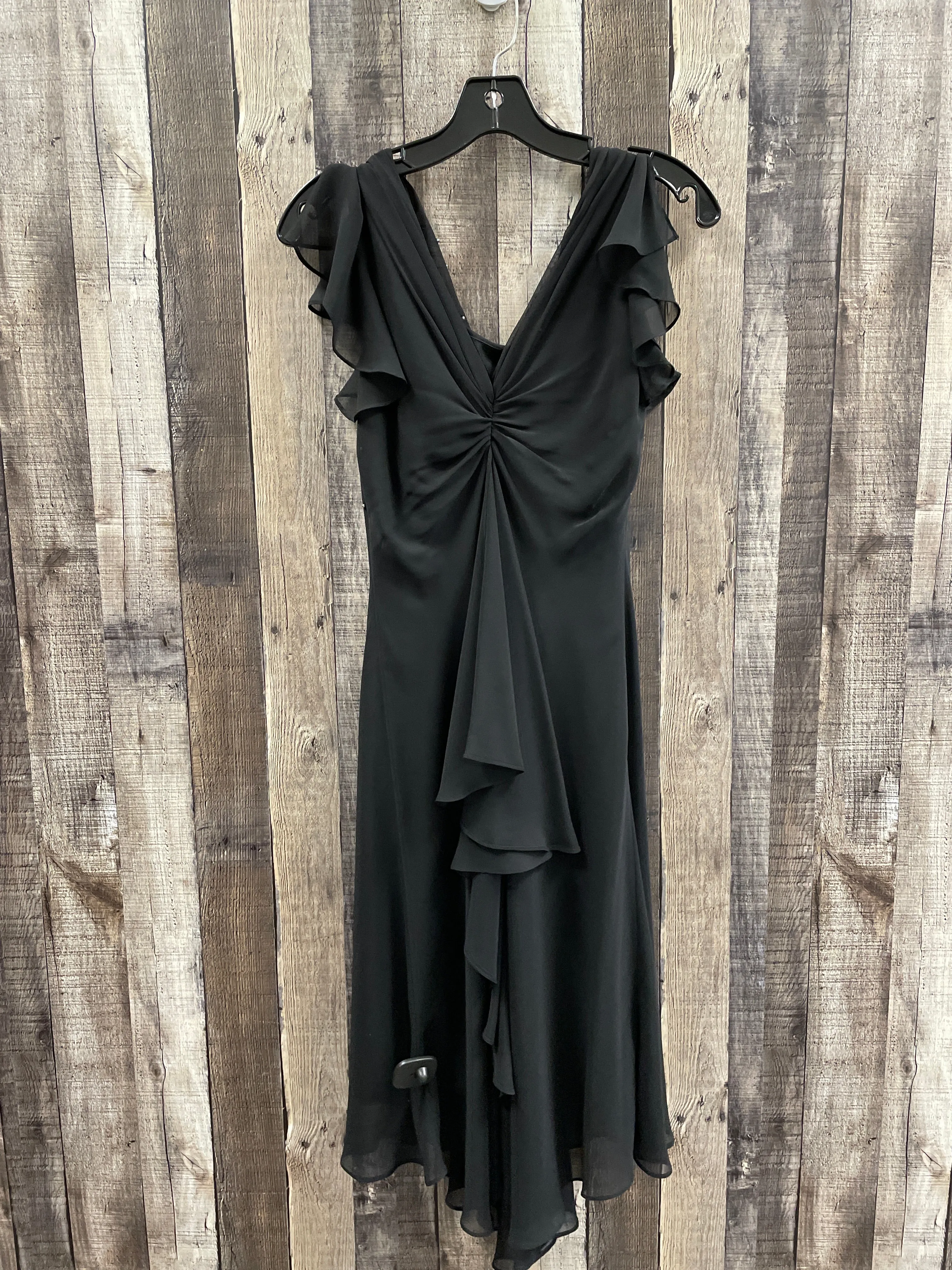 Dress Party Midi By Cme In Black, Size: 6p