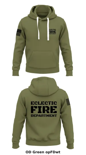 Eclectic Fire Department Store 1  Core Men's Hooded Performance Sweatshirt - opFDwt
