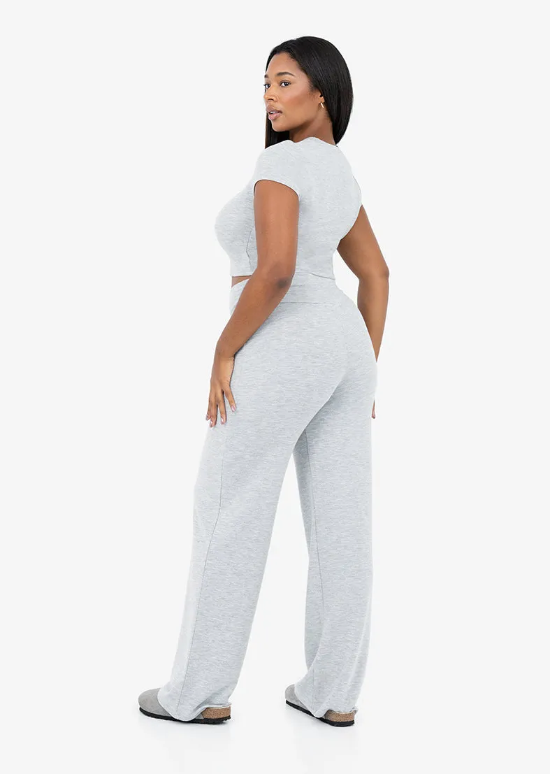 Effortless Tee Grey Marl