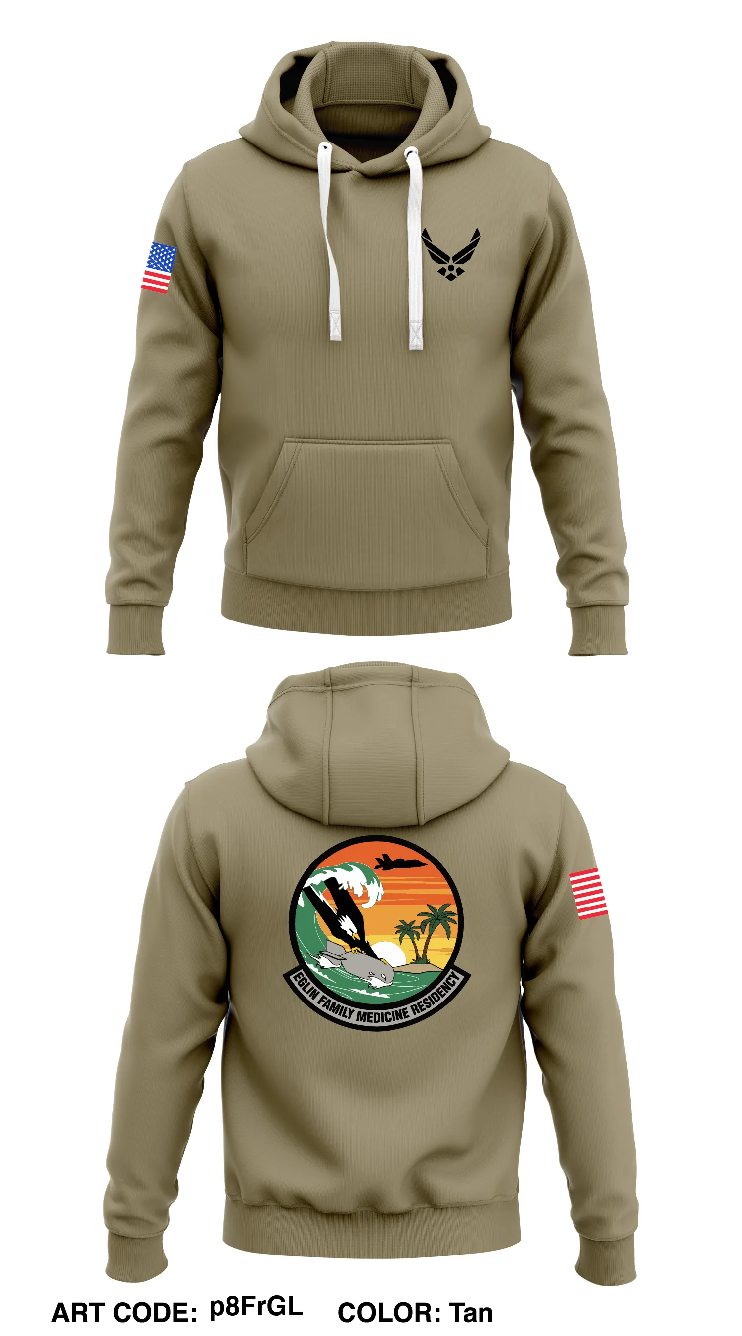 Eglin FMR Store 1  Core Men's Hooded Performance Sweatshirt - p8FrGL