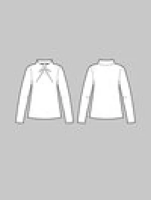 Elastic Tie Sweater Pattern XS-L -- The Assembly Line Patterns