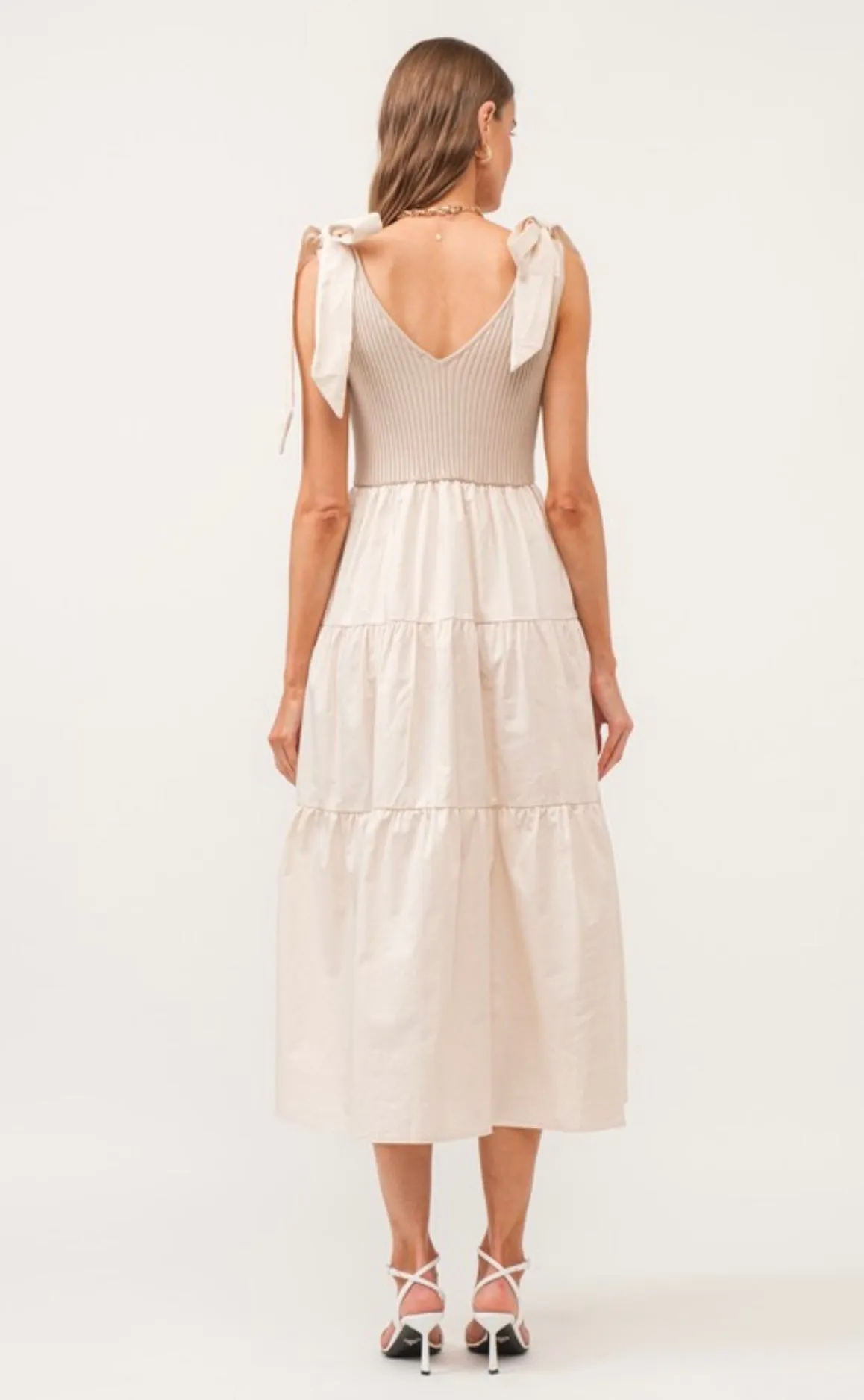 Emily Mixed Media Midi