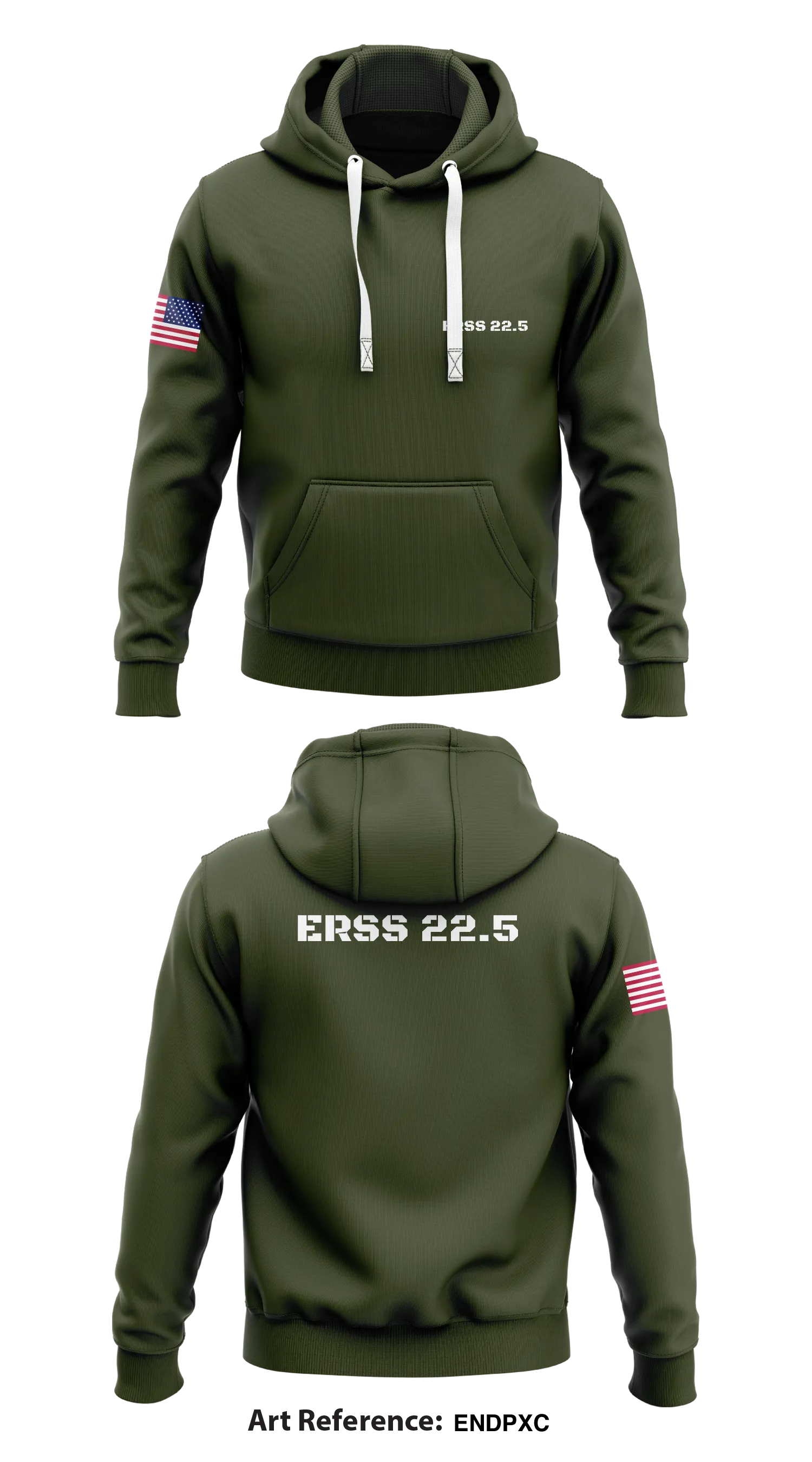 ERSS 22.5 Store 1  Core Men's Hooded Performance Sweatshirt - endPXc