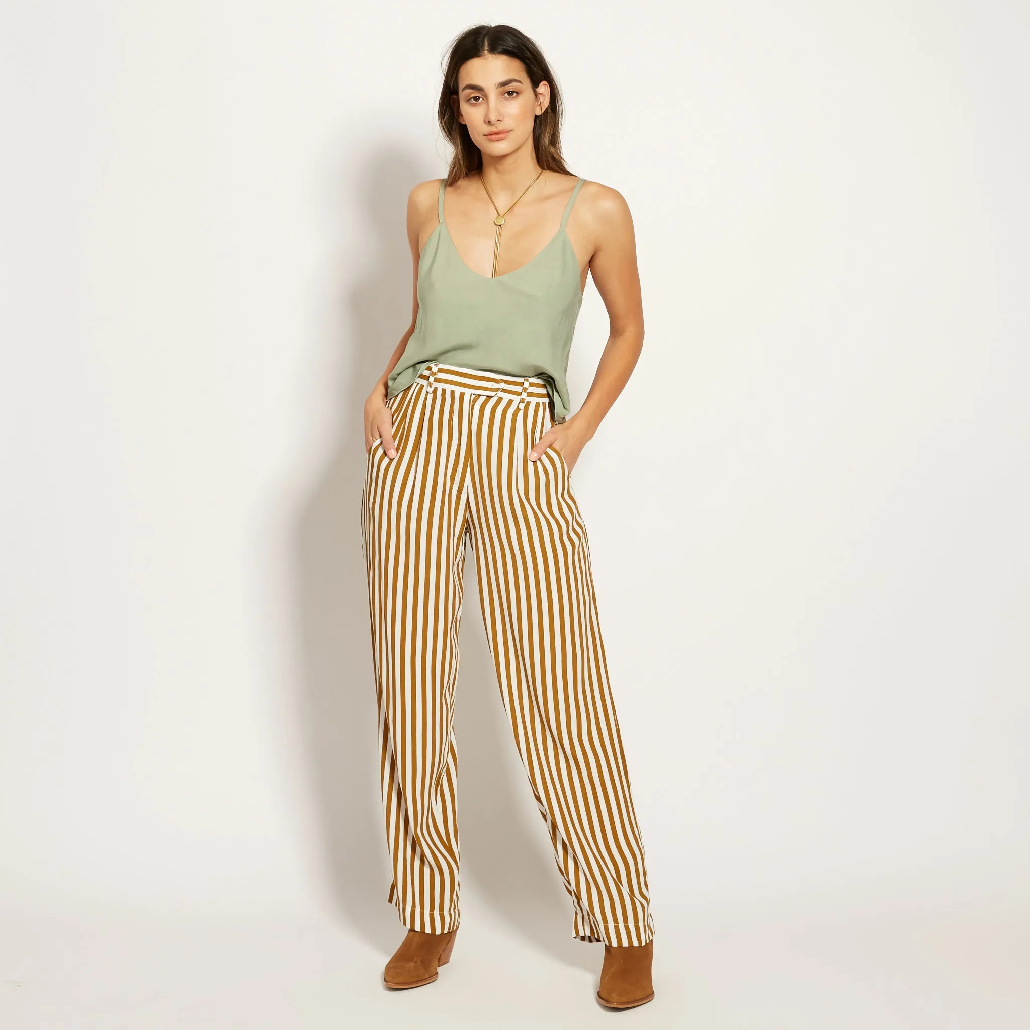 ESME IN TAPENADE STRIPE