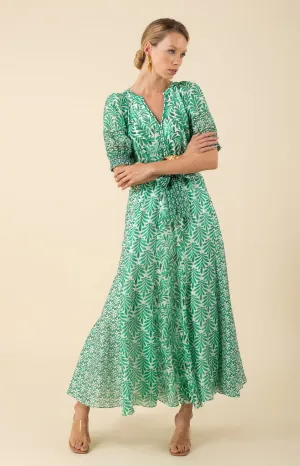ESTELLA ORGANZA MAXI DRESS