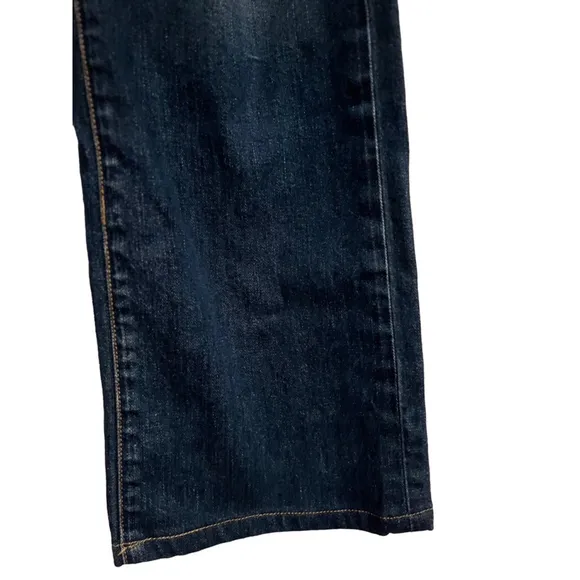 EUC PAIGE Doheny Bootcut Jeans, Blue, Size 36