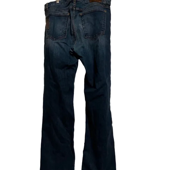 EUC PAIGE Doheny Bootcut Jeans, Blue, Size 36