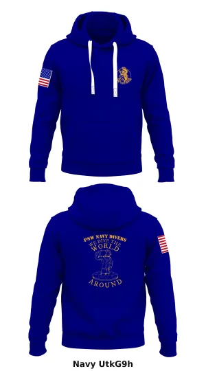 Everett Dive Locker Store 1  Core Men's Hooded Performance Sweatshirt - UtkG9h