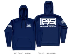 F45 Training West Los Angeles Store 1 Core Men's Hooded Performance Sweatshirt - SV8gY3