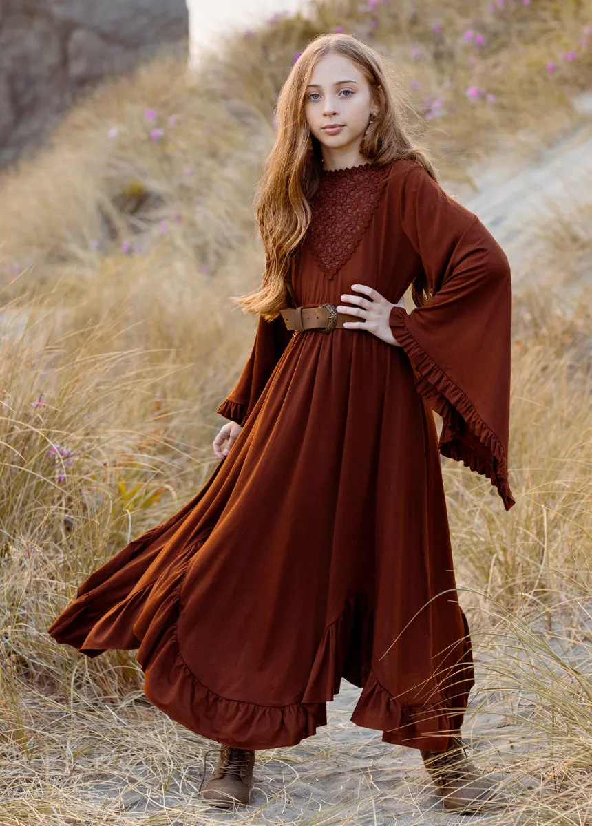 Fernanda Dress in Cinnamon