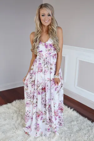Fields of Freesias Maxi ~ Ivory