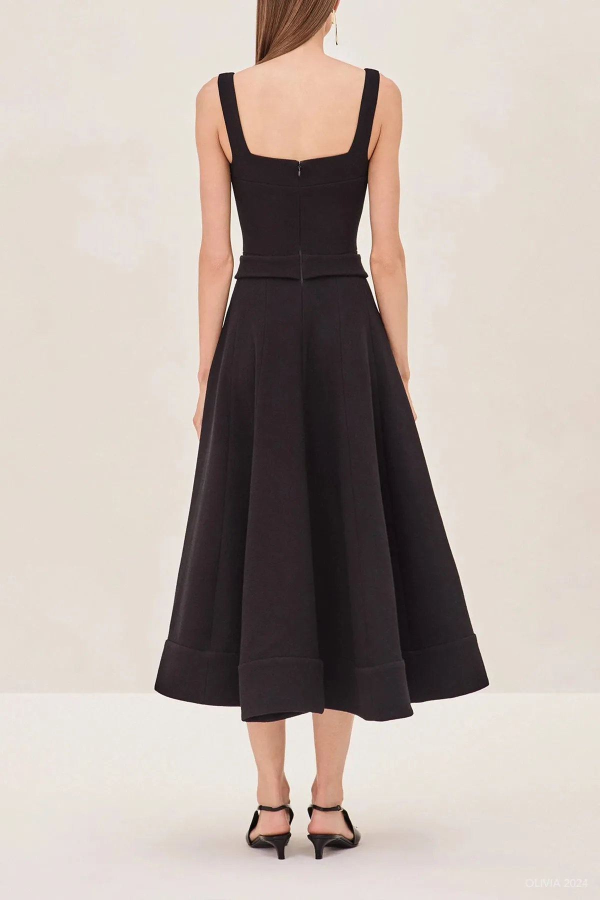 Fiore Dress in Black