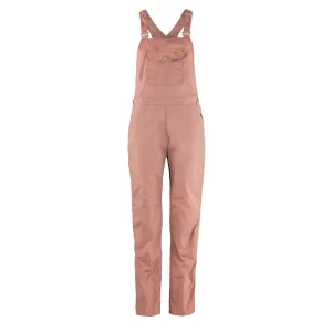 Fjallraven Womens Vardag Dungaree Trousers Dusty Rose