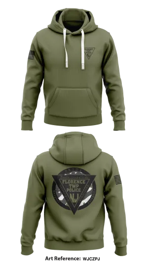 Florence Twp Police Dept Store 1  Core Men's Hooded Performance Sweatshirt - WjCZpj