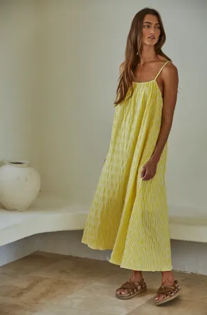Flossie Dress -- Yellow