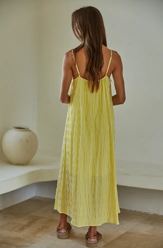 Flossie Dress -- Yellow