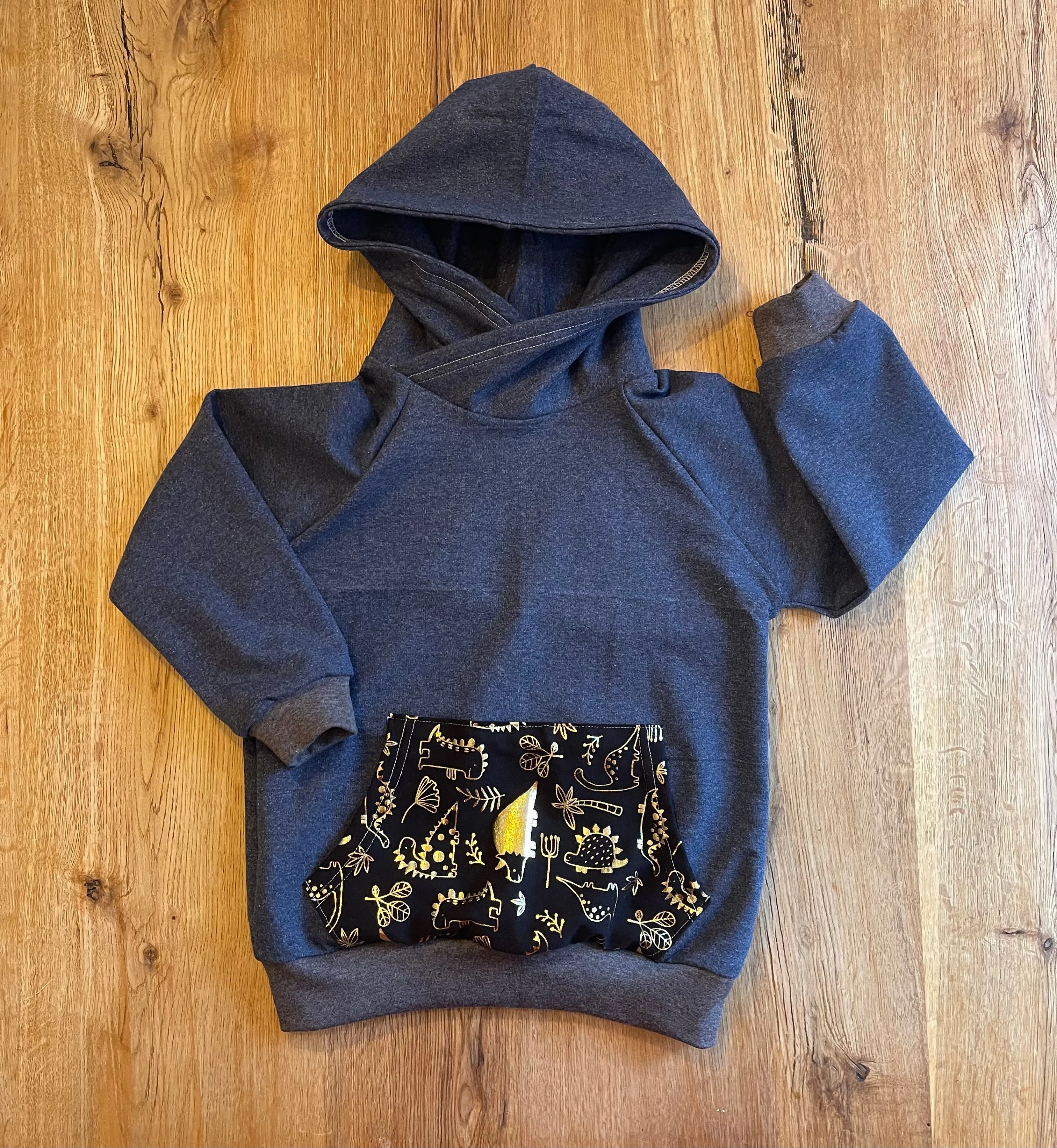 Foil Dinos Hoodie - 5-6 Years