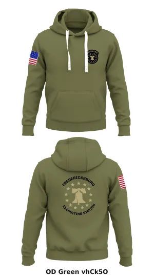 Fredericksburg Recruiting station Store 1  Core Men's Hooded Performance Sweatshirt - vhCk5O