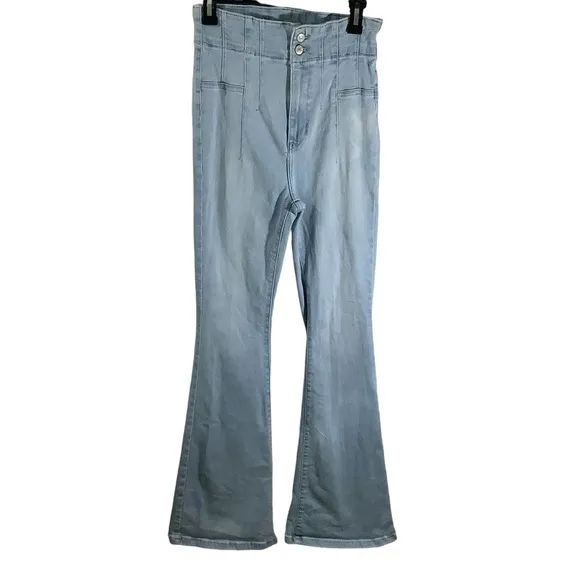 Free People We The Free Jayde Flared Jeans High Rise