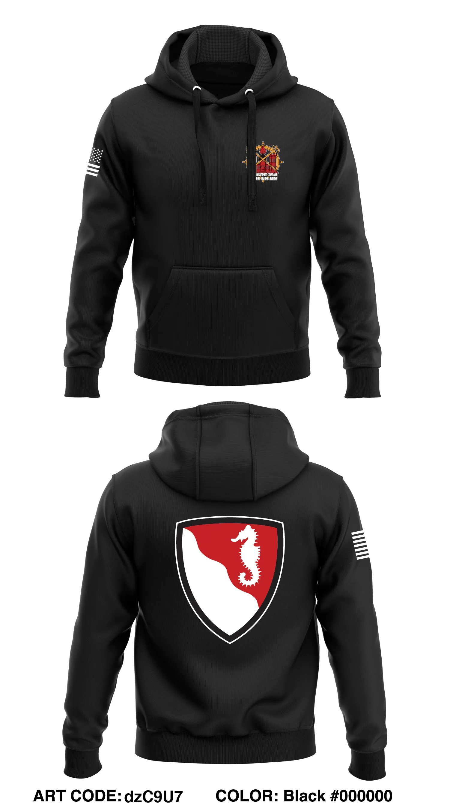 FSC, 5th Engineer Battalion  Core Men's Hooded Performance Sweatshirt - dzC9U7