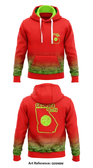 Georgia Elite  Core Men's Hooded Performance Sweatshirt - gDsNBm