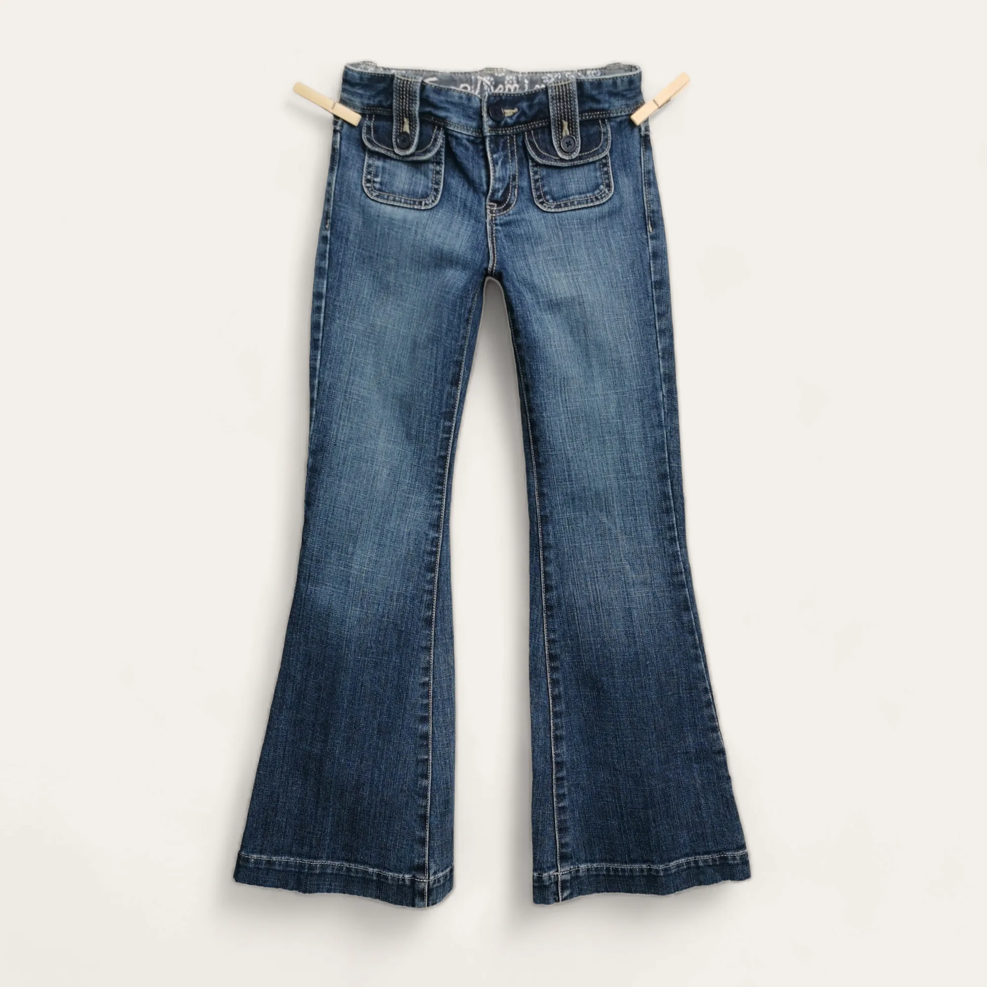GIRL SIZE 8 YEARS - GAP Kids, Slim, Flared Jeans EUC B8