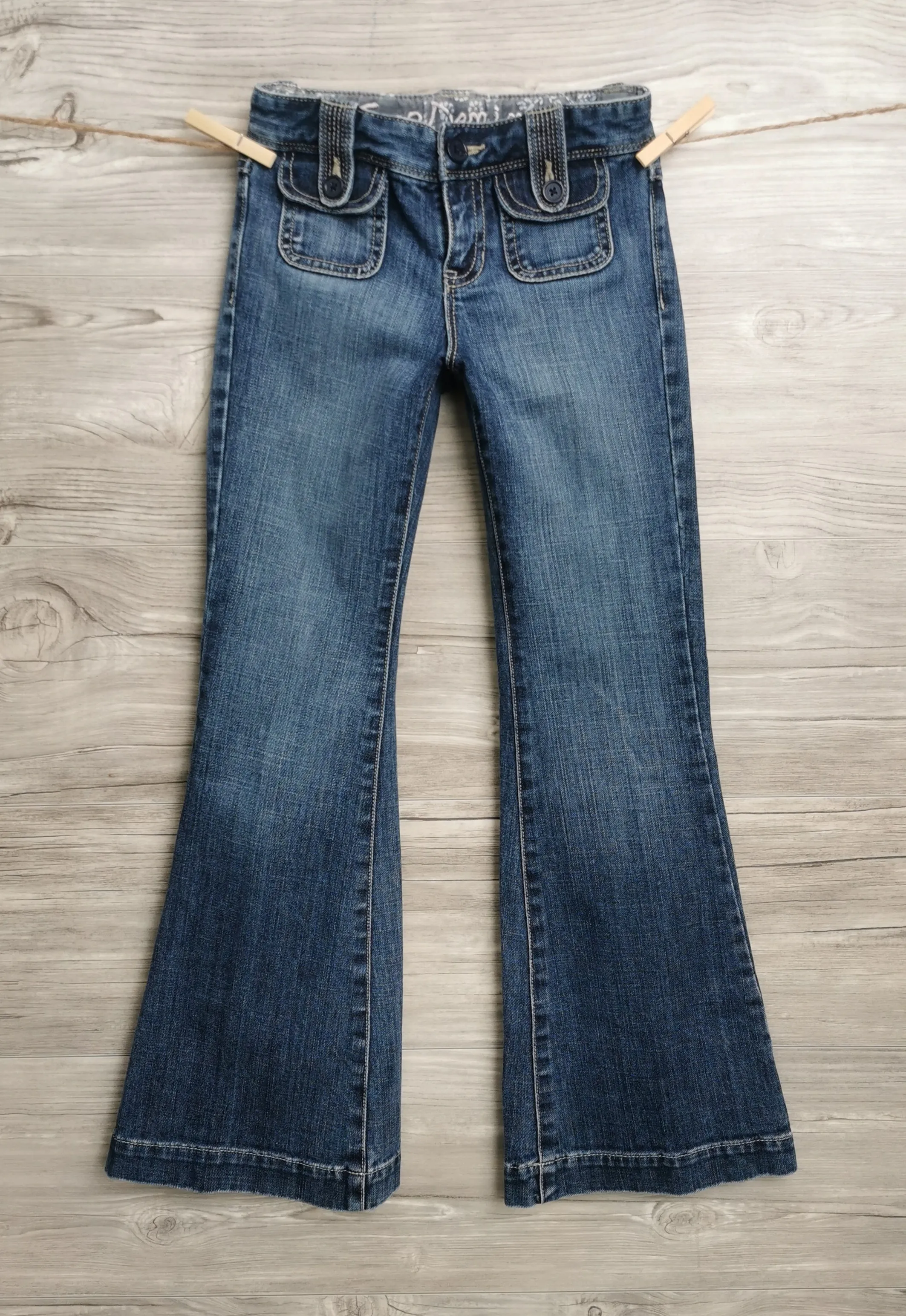 GIRL SIZE 8 YEARS - GAP Kids, Slim, Flared Jeans EUC B8