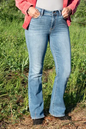 Give Him The Boot-cut Mid Rise Vintage Judy Blue Jeans