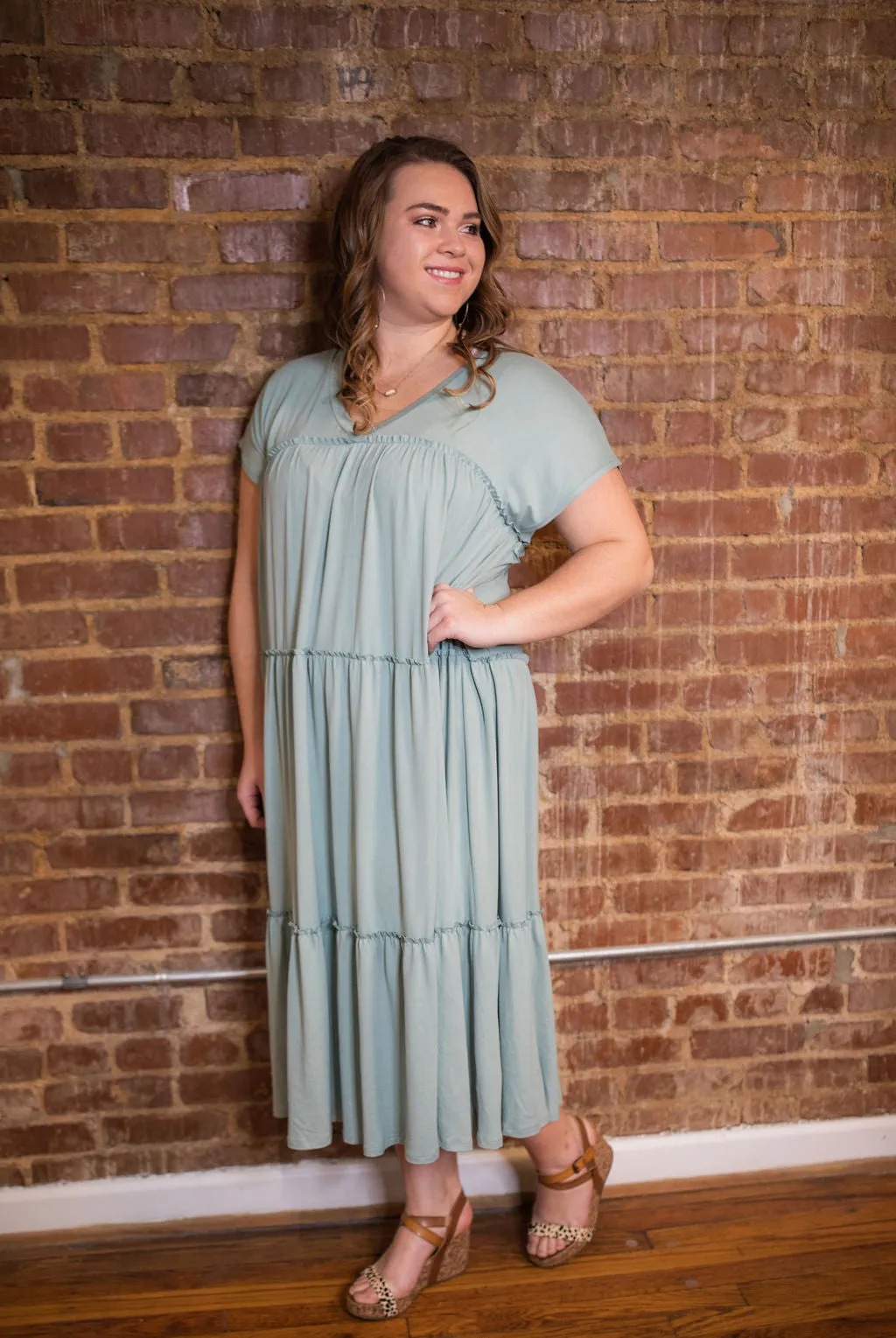 Give Me All the Frills Maxi
