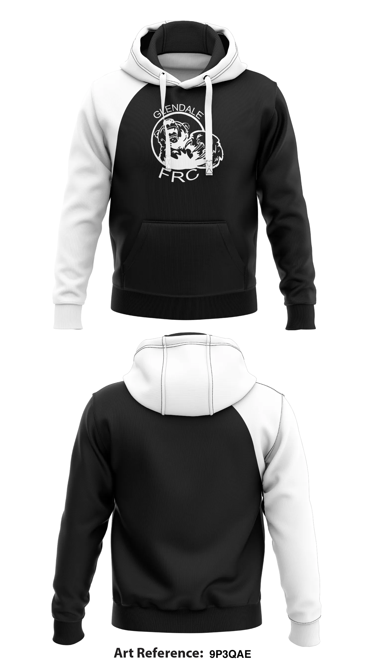 Glendale Robotics Store 1  Core Men's Hooded Performance Sweatshirt - 9p3qaE