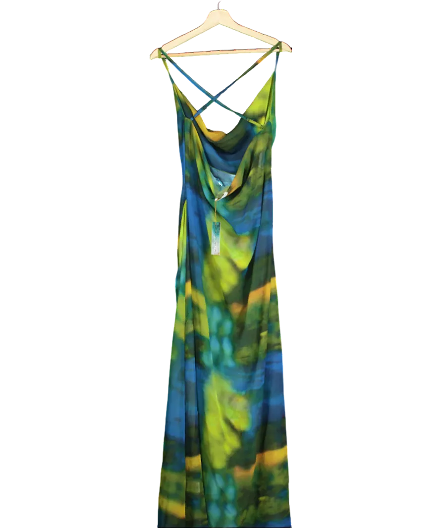 Grace Jacobs Green Lake Maxi Dress UK XS