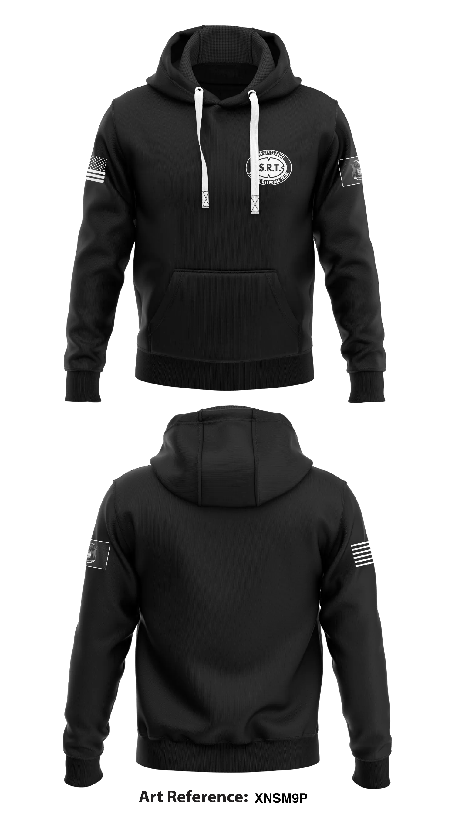 Grand Rapids Police Special Response Team Store 1  Core Men's Hooded Performance Sweatshirt - XnSm9p