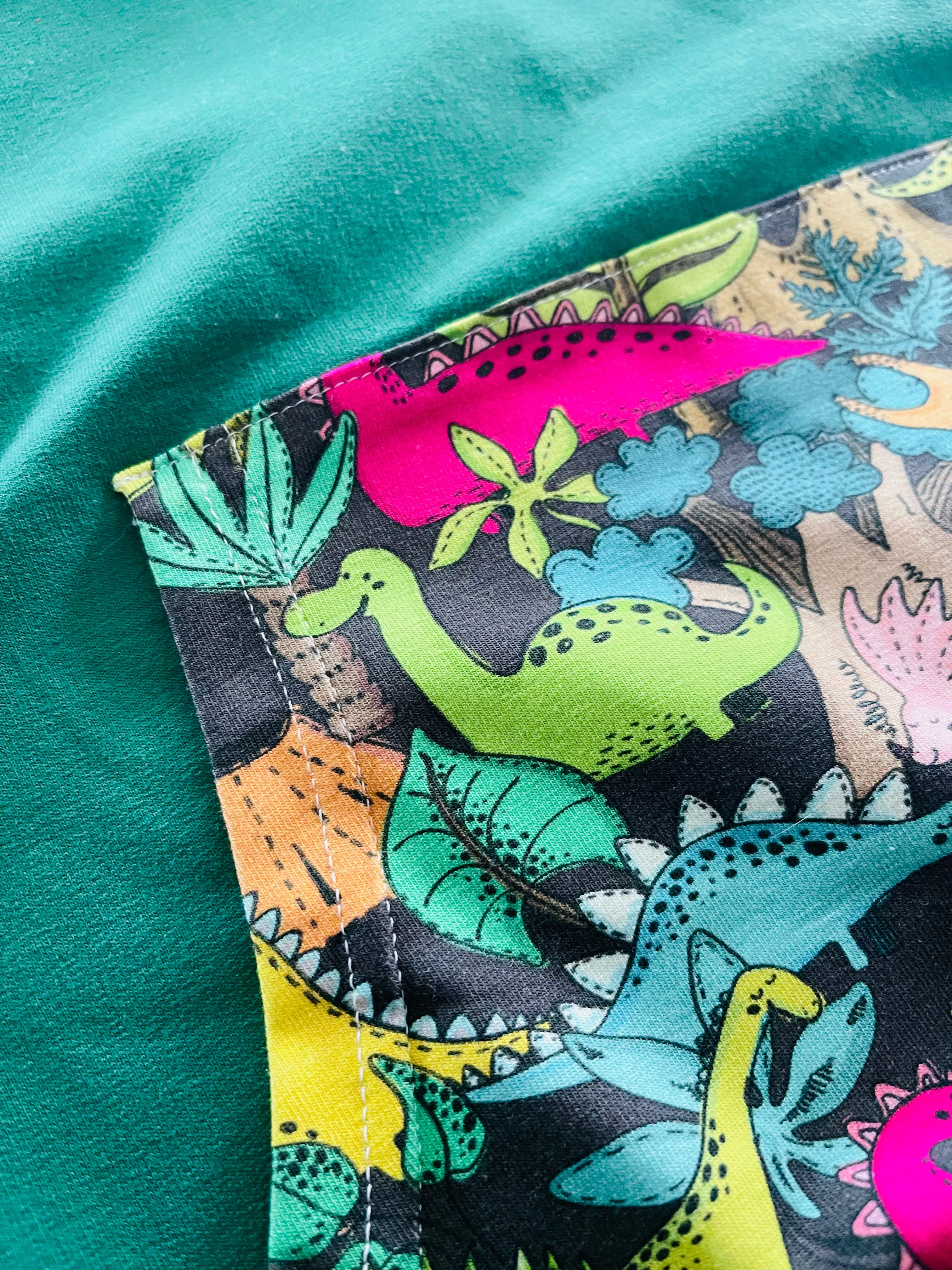 Green Dinosaur Peekaboo Hoodie