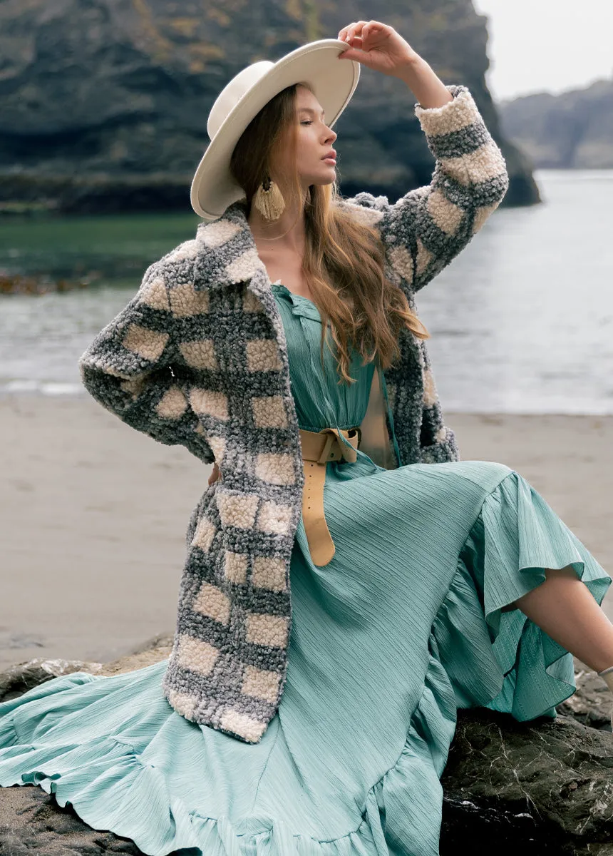 Gwenaelle Dress in Ocean Green