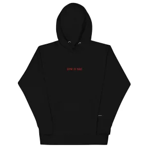 Gym is Bae Embroidered Unisex Hoodie