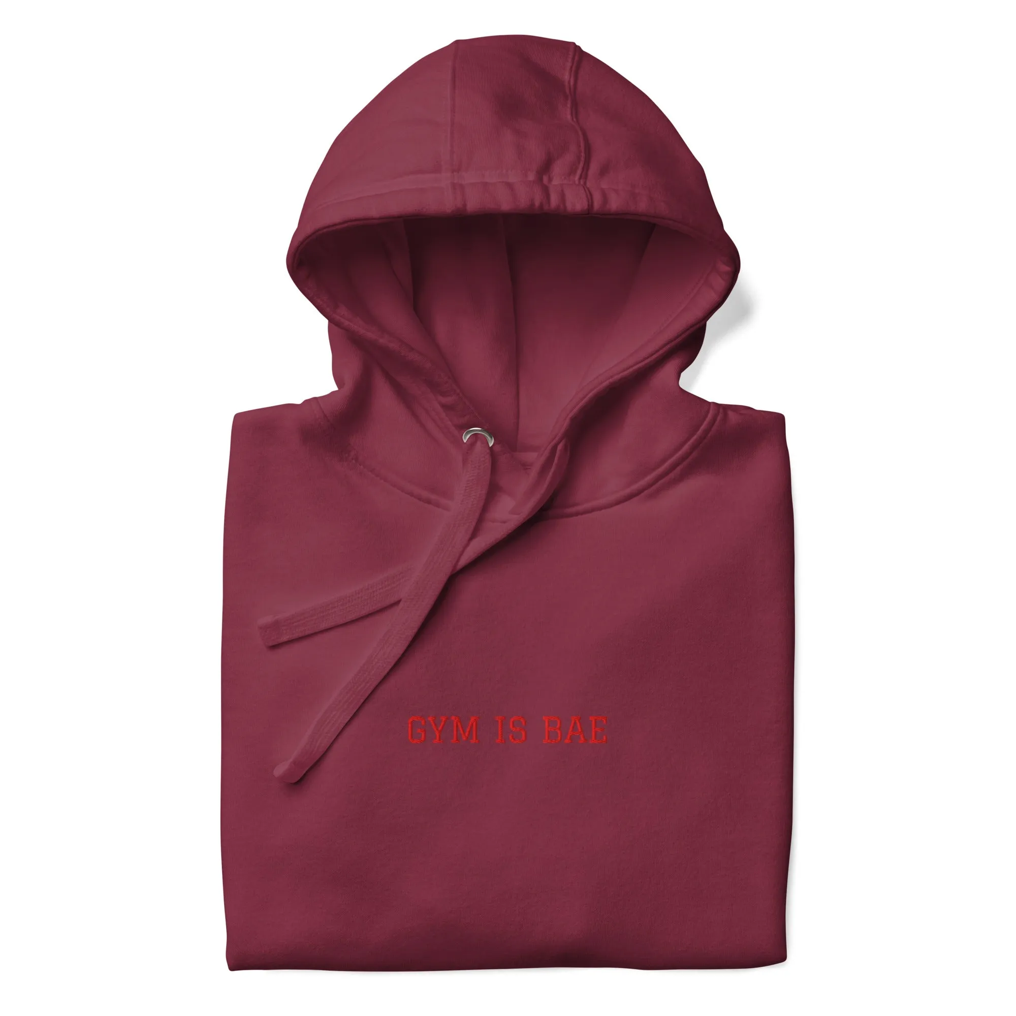 Gym is Bae Embroidered Unisex Hoodie
