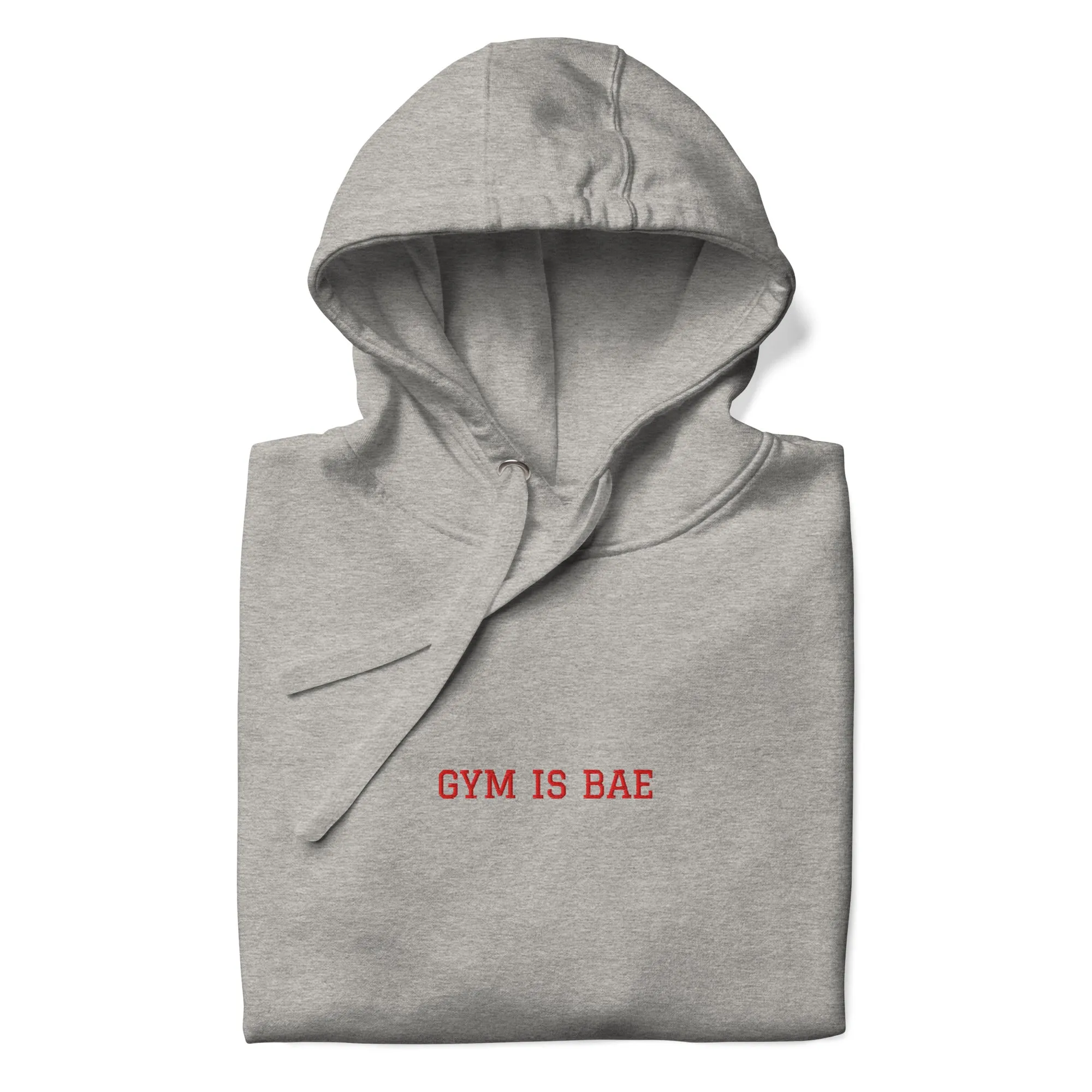 Gym is Bae Embroidered Unisex Hoodie