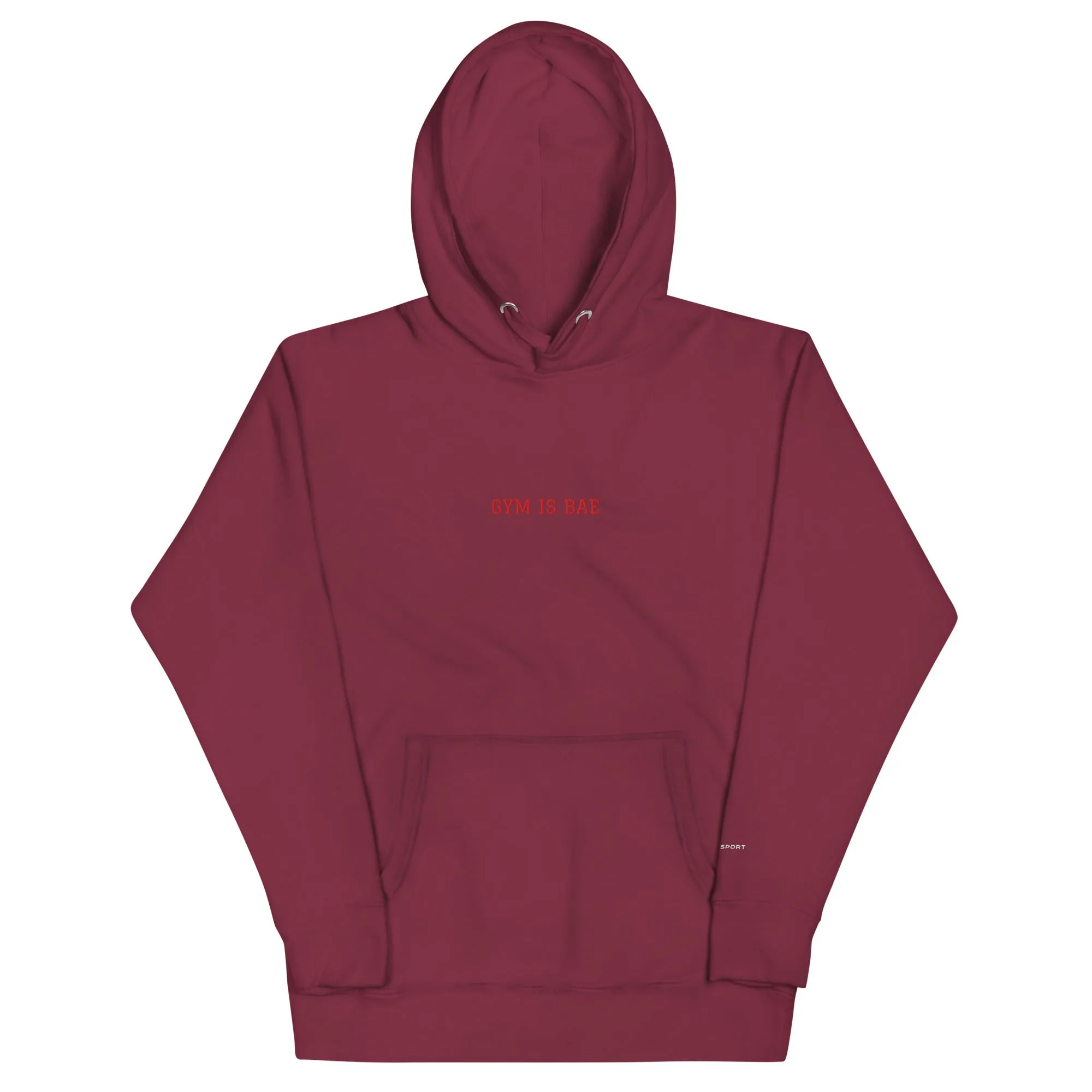 Gym is Bae Embroidered Unisex Hoodie