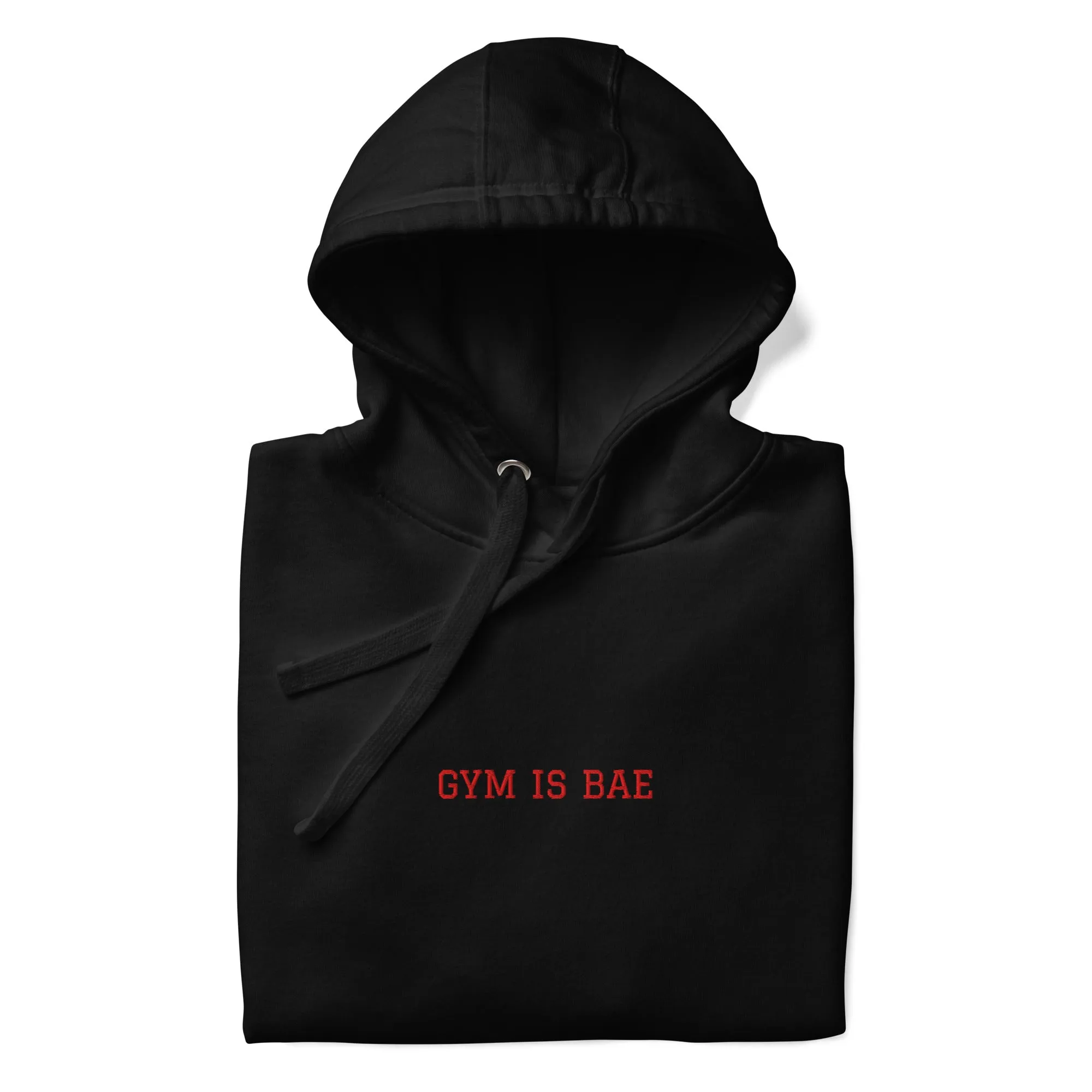 Gym is Bae Embroidered Unisex Hoodie