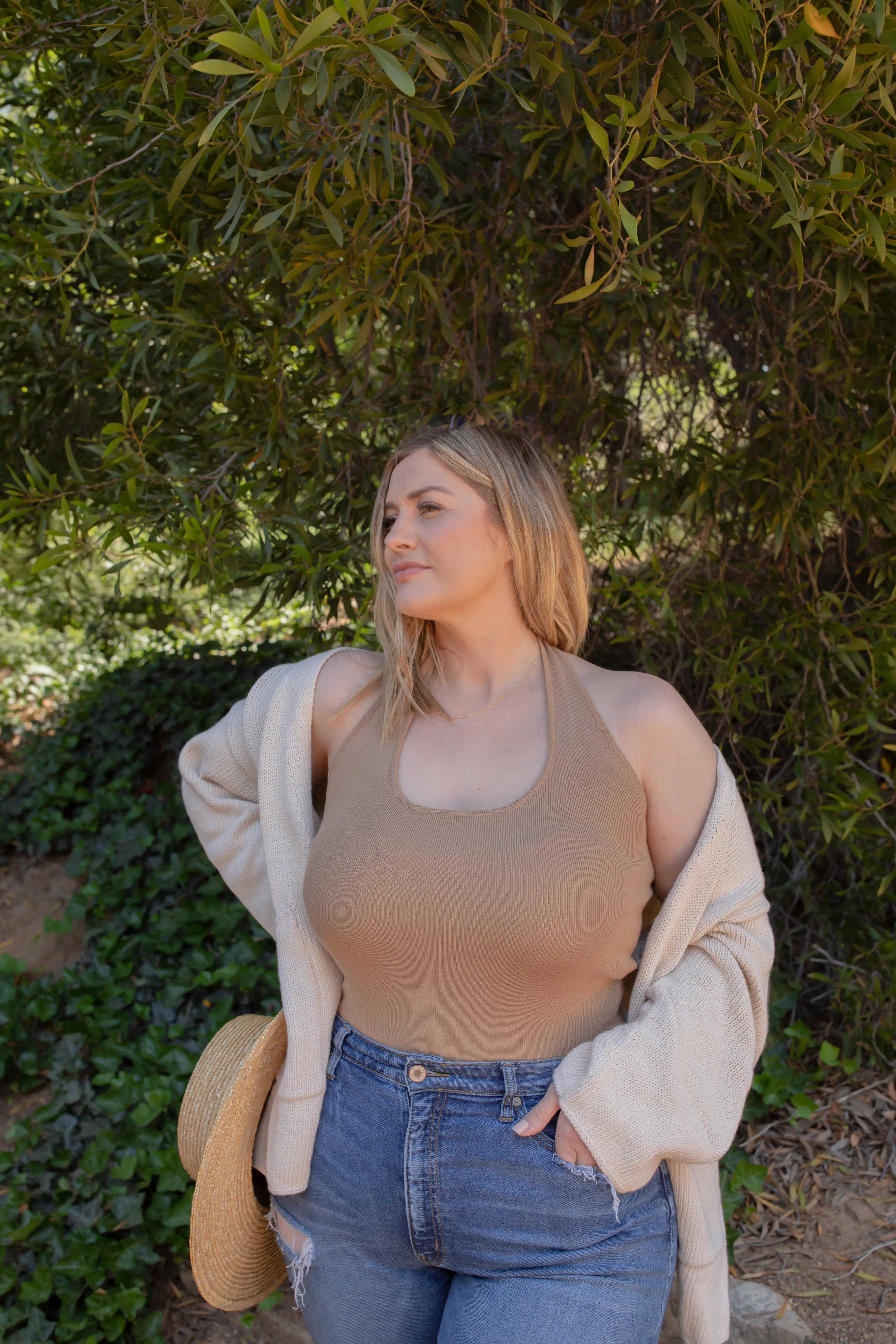 Hailey Halter Top