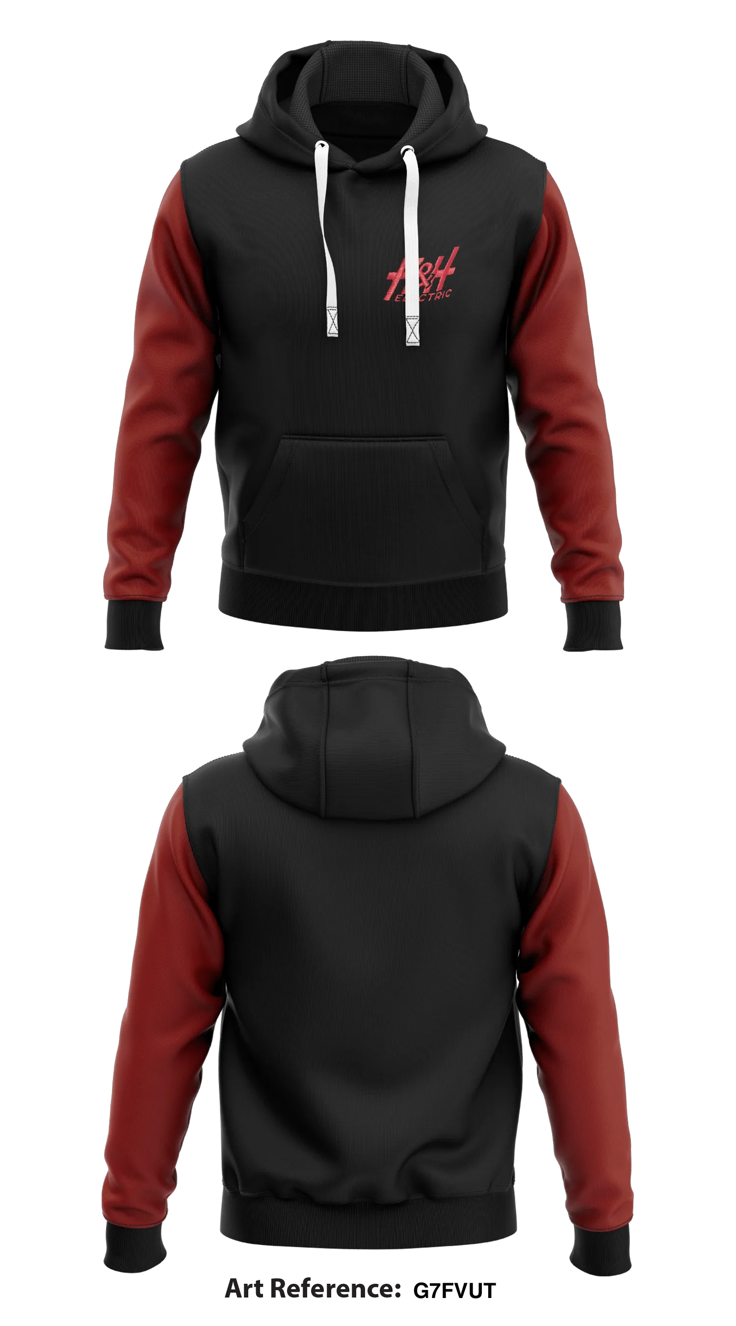 H&H Electric  Core Men's Hooded Performance Sweatshirt - g7fVUt