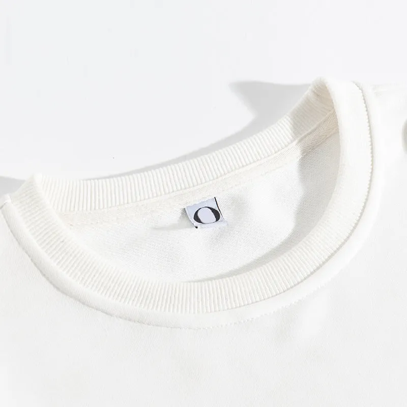 Happy Christmas O-Neck White Sweater B