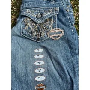 Harley Davidson NWT Midrise Curvy Bootcut Jeans-Size 6T