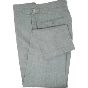 Heather Grey Flannel Trouser