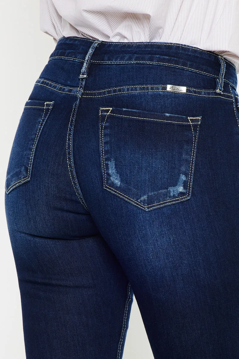 Heidi Mid Rise Flare Jeans