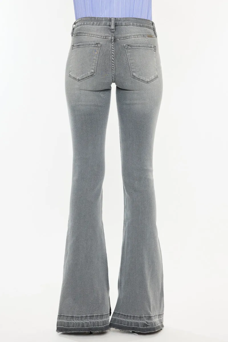 Heidi Mid Rise Flare Jeans