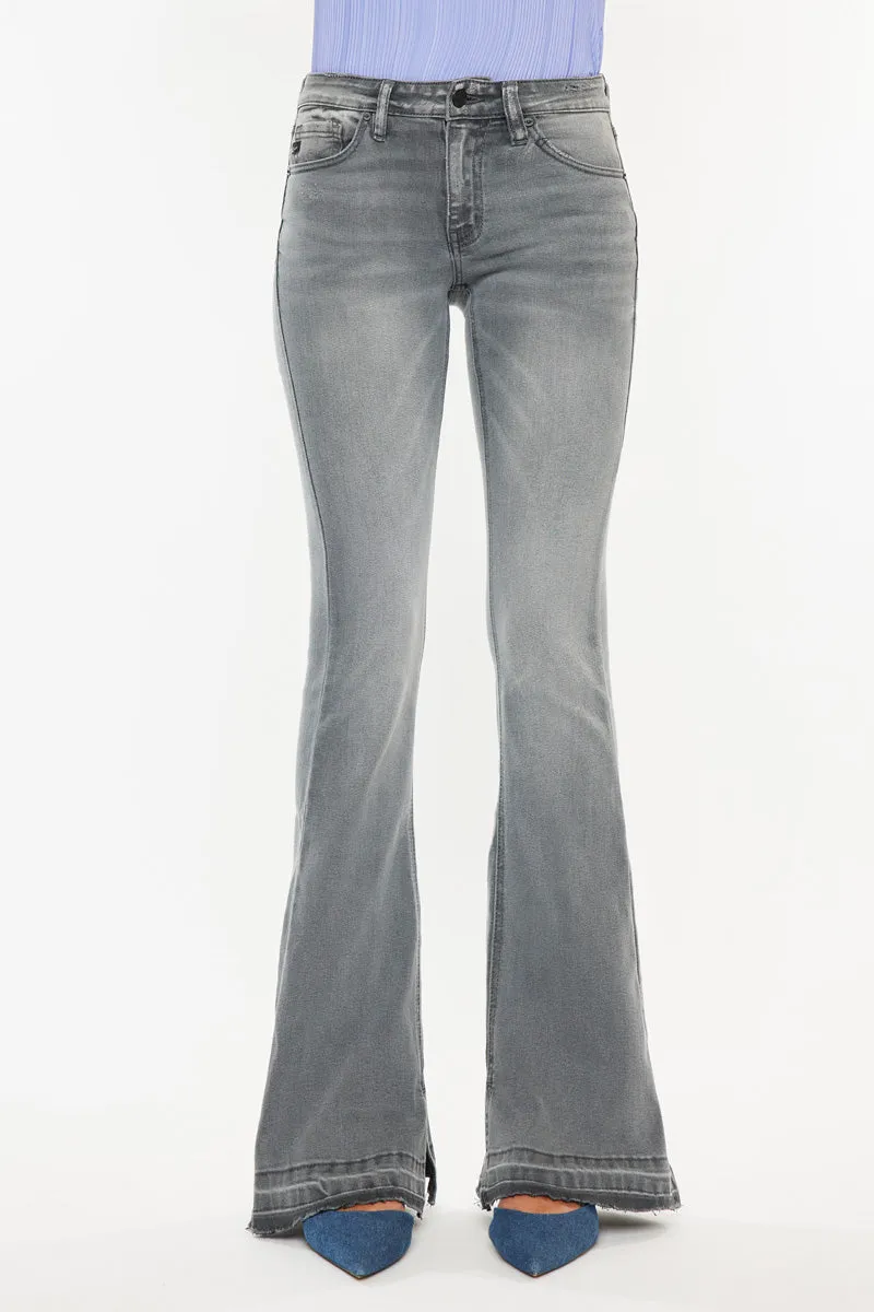 Heidi Mid Rise Flare Jeans
